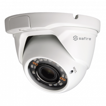 Turret Camera 4N1 Safire ECO Range - 1/3" SOI 2 Mpx - 2.7~13.5 mm Varifocal lens - 3D DNR - Smart IR Matrix LEDs Range 30 m - Weatherproof IP66