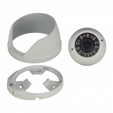 Turret Camera 4N1 Safire ECO Bereik - 1/3" SOI 2 Mpx - 2.7~13.5 mm Varifocale lens - 3D DNR - Smart IR Matrix LEDs Bereik 30 m - Weerbestendig IP66