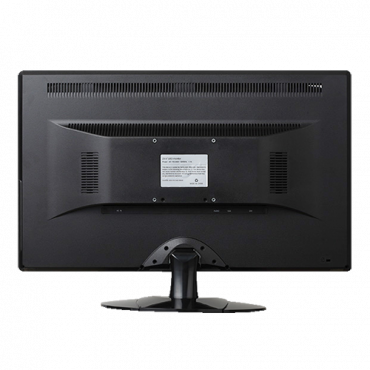 SAFIRE LED-monitor 24" 4N1 - Ontworpen voor bewakingsgebruik - HDMI, VGA, BNC en audio - Resolutie 1920x1080 - Ruisonderdrukkingsfilter - Laag verbruik