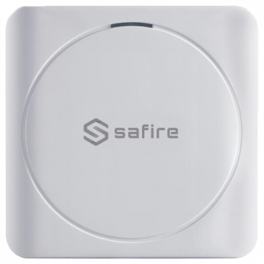 Safire access reader - Access by EM card - LED and acoustic indicator - Wiegand 26/34 - Safire compatible - Suitable for outdoor IP65
