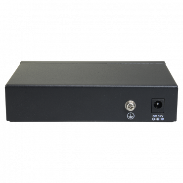 Switch PoE - 4 PoE port(s) + 2 Up-link port(s) - Speed up to 100 Mbps on all ports - Up to 30W in total for all ports - Bandwidth 1.2 Gbps - Norm IEEE802.3at (PoE) / af (PoE+)