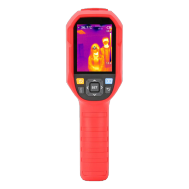 Handheld Thermographic Dual Camera - Real-time body temperature measurement - Thermal resolution 256x192 | Accuracy ±0.5ºC - Thermal sensitivity ≤50mK - Temperature measurement on faces at a distance of 3 m - Monitoring on external monitor through PC