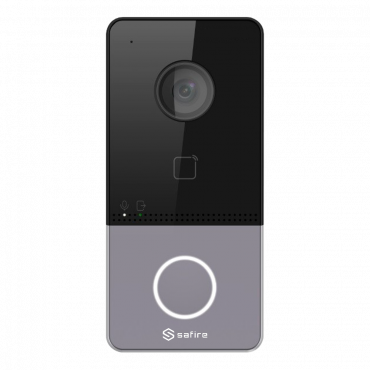 Video intercom IP - 2 MP camera - Bidirectional audio - Mobile App for remote monitoring - Flush mounted