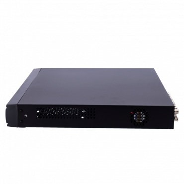 Safire 5n1 DVR - Audio over coaxial cable - 16CH HDTVI/HDCVI/AHD/CVBS/ 16+8 IP - 8 Mpx (8FPS) / 5 Mpx (12FPS) - HDMI 4K and VGA output - Truesense