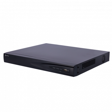 Safire 5n1 DVR - Audio over coaxial cable - 16CH HDTVI/HDCVI/AHD/CVBS/ 16+8 IP - 8 Mpx (8FPS) / 5 Mpx (12FPS) - HDMI 4K and VGA output - Truesense