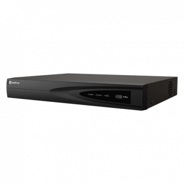 Safire 5n1 DVR - Audio over coaxial cable - 16CH HDTVI/HDCVI/AHD/CVBS/ 16+8 IP - 8 Mpx (8FPS) / 5 Mpx (12FPS) - Outputs 4K HDMI & VGA - Truesense