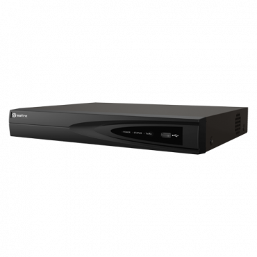 Safire 5n1 DVR - Audio over coaxkabel - 16CH HDTVI/HDCVI/AHD/CVBS/ 16+8 IP - 8 Mpx (8FPS) / 5 Mpx (12FPS) - Uitgangen 4K HDMI & VGA - Truesense