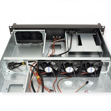 Classic, versatile 19-inch housing with one height unit (2U) for harsh industrial environments