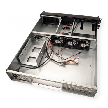 Classic, versatile 19-inch housing with one height unit (2U) for harsh industrial environments