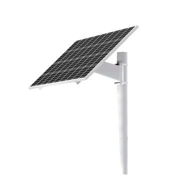 Autonomous power system for CCTV - 60W solar panel - Lithium LiFePo 256Wh (20Ah) battery - Integrated MPPT regulator - Support for anchoring on the mast - RS-485 for communication