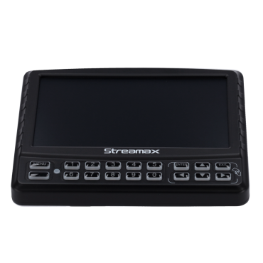 Streamax | 7" touch monitor | 800x400 resolution | Integrated speakers | Compatible with Streamax recorders | Suitable for boarding a vehicle