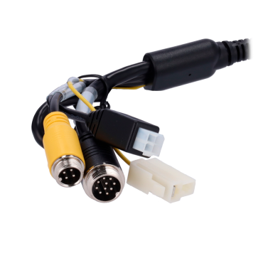 Streamax | CP4 Kit / 7" touch screen Monitor  | 800x400 Resolution | Integrated loudspeakers | Compatible with Streamax recorders | Suitable for vehicle embarkation | Mouting stand and wiring included