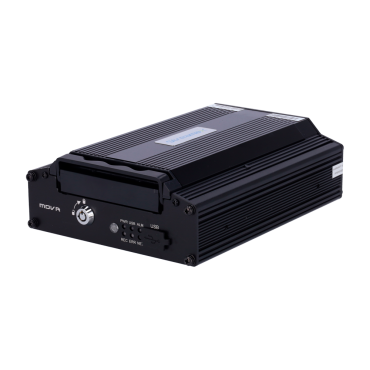 Streamax | NVR recorder to board vehicle | 4 CH AHD and 1 CH IP / Compression H.265/H.264 | Maximum resolution 1080p | 4G communication | GPS | alarms | Supports 1HDD 2.5"
