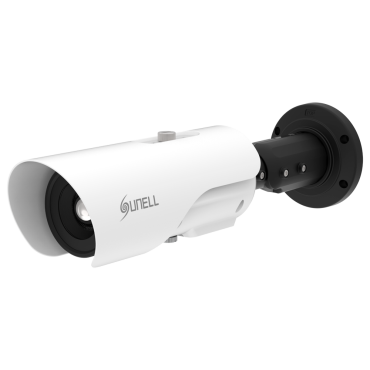 Sunell Thermal IP Camera - 640x512 VOx | 50mm Lens - Thermal sensitivity ≤40mK - Accuracy ±2ºC - Fire detection and alarm - Audio | Alarms | SD card
