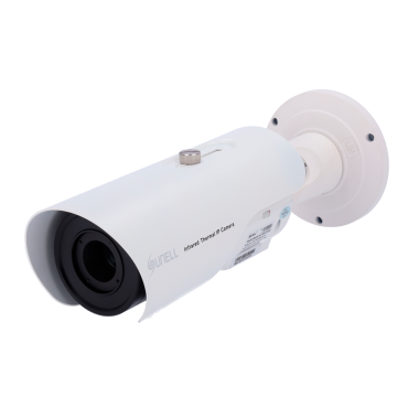 Sunell IP Thermal Camera - 400x300 VOx |8mm Lens - Thermal sensitivity ≤40mK - Accuracy ±2ºC - Temperature, Human and Vehicle Detection - NDAA