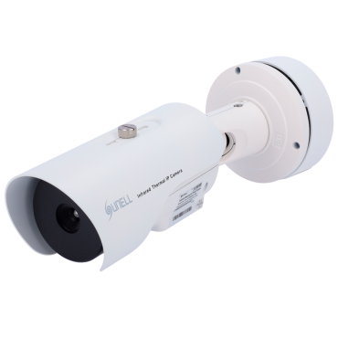 Sunell IP thermal camera - 640x512/12µm VOx | 15mm lens - Thermal sensitivity ≤40mK - Accuracy ±2ºC / ±2% - Temperature detection, human and vehicle - NDAA certification