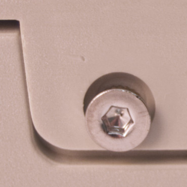 Standalone keypad | 4 Relay | 28 codes | metal keys | WHITE ABS case