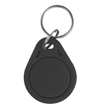 Keyring proximity tag - Identification by radio-frequency - Passive MIFARE | Black color - Frequency 13.56 MHz - Light & portable - Maximum security