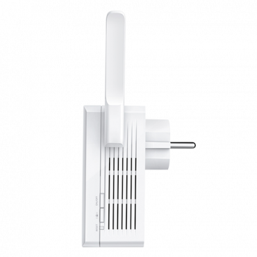 Wifi Range Extender with AC Passthrough - Frequency 2.4GHz - Supports 802.11 b/g/n - Connections up to 300 Mbps - Power <15dBm - RJ45 10/100Mbps Connector