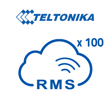 Teltonika RMS Platform Licenses | Pack of 100 Licenses (Credits) | Teltonika Router Remote Monitoring | Remote configuration Teltonika Router | Telnet / SFTP / SSH / HTTP / HTTPS management | 1 License allows management of 1 router for 1 month