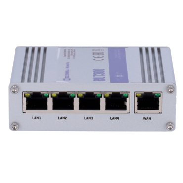 Teltonika industriële router | 5 Ethernet-poorten RJ45 Fast Ethernet | USB 2.0 | 2x ingangen + 2x digitale uitgangen | Aluminium behuizing