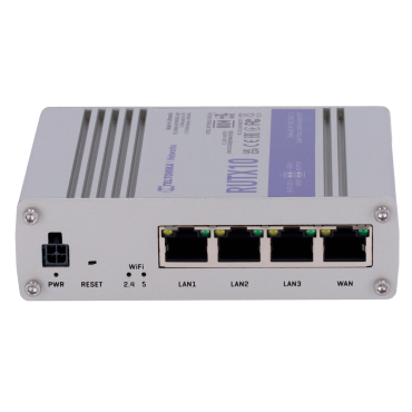 Teltonika Industrial Router | 4 Ethernet ports RJ45 Fast Ethernet | USB 2.0 | Digital Input/Output | Aluminum Housing