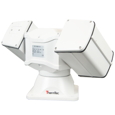 ThermTec Dual Thermal IP PTZ Camera - temperature sensor 640x512VOx - lens 50mm - visible sensor 4MPx - lens 6,5 - 240mm - Thermal sensitivity ≤50mK - Thermal accuracy ± 8ºC - Intrusion and temperature detection