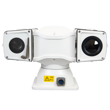 ThermTec Dual Thermal IP PTZ Camera - temperature sensor 640x512VOx - lens 50mm - visible sensor 4MPx - lens 6,5 - 240mm - Thermal sensitivity ≤50mK - Thermal accuracy ± 8ºC - Intrusion and temperature detection