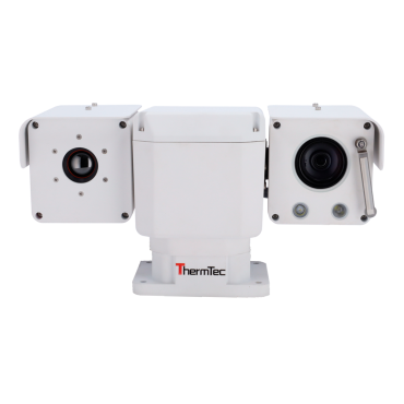 ThermTec IP mini PTZ Dual thermal camera - thermal sensor 640x512VOx - 25mm lens - 4MPx visible sensor - 16mm lens - Thermal sensitivity ≤35mK - Thermal precision ± 8ºC - Intrusion and temperature detection