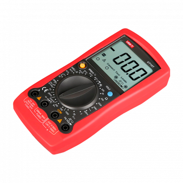 Special digital multimeter for automobiles - LCD display of up to 2000 counts - DC and AC voltage measurement up to 1000V - DC current measurement up to 10A - High AC accuracy with True RMS function