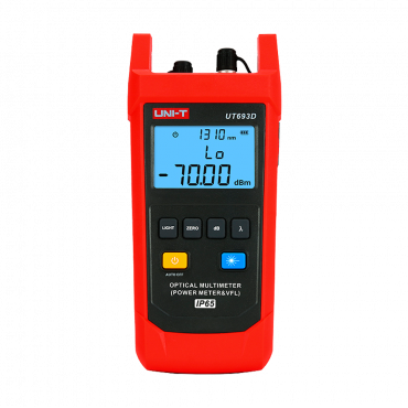 Fiber optic tester - Fiber Optical Power Evaluation - Visual Fault Locator - Weatherproof IP65 - Automatic shutdown