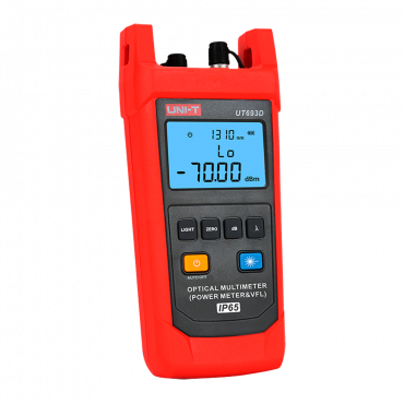 Fiber optic tester - Fiber Optical Power Evaluation - Visual Fault Locator - Weatherproof IP65 - Automatic shutdown