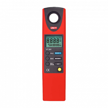 Illuminance meter - Display up to 2000 accounts - High sampling rate - Data storage - Automatic shutdown