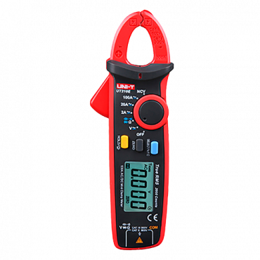 Mini clamp meter - LED display up to 2000 accounts - DC and AC voltage measurement up to 600V - DC and AC current measurement up to 100A - High AC accuracy with True RMS function