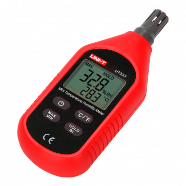 Environmental Condition Meter - Temperature and humidity measurement - Lightweight, cost-effective design with intuitive  - interface - Automatic shutdown