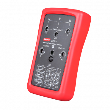 Phase sequence indicator - Motor rotation indicator - AC voltage measurement - Notification by visible LED