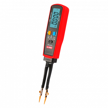 Digital tester for SMD components - Display up to 6000 accounts - DC voltage measurement up to 26V - Resistance and capacitance measurement - Continuity test | Diode test - Battery test 