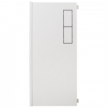 security box - Special for wall installation - vertical format - 2 keys and locks - Wiring entries - For monitor, POE Switches, Recorder and Rack 19´