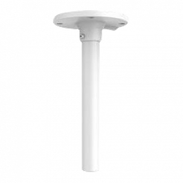 Ceiling bracket for speed dome - Valid for exterior use - White colour - Cable pass