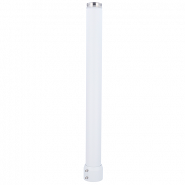 ceiling mount - for dome cameras - height 500mm - Suitable for indoor and outdoor use - White color - Made of aluminum