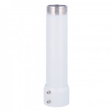 Ceiling bracket for motorised domes - Height 223 mm - Valid for exterior use - White colour - Made of aluminum