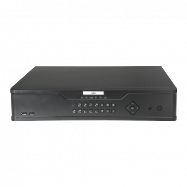 UV-NVR308-64X: NVR for IP cameras - Prime range - 64 CH video / Ultra Compression 265 - Maximum resolution 12Mpx - Bandwidth 384 Mbps - Space for 8 hard disks