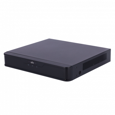5n1 Uniview recorder - 8 CH HDTVI / HDCVI / AHD / CVBS + 4 extra IP - Audio - Support 1 hard drive