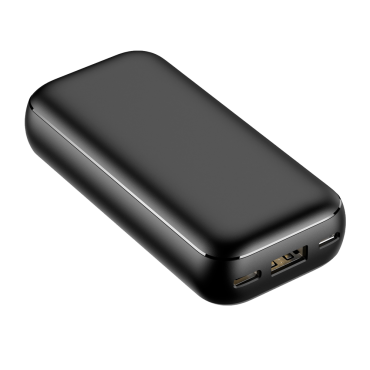 VEGER | Mini Power bank | Capacity 10000mAh | 20W Fast charge | 1 micro USB,1 USB-C inputs | Outputs 1 USB-A,1USB-C