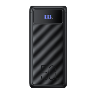 SWEEPER | Power bank with LCD display | Capacity 56000mAh | Fast charging 130W | Flashlight and compass integrated | Input USB-C, Lightning/3 USB, 2 USB-C outputs | Charges 5 devices simultaneously