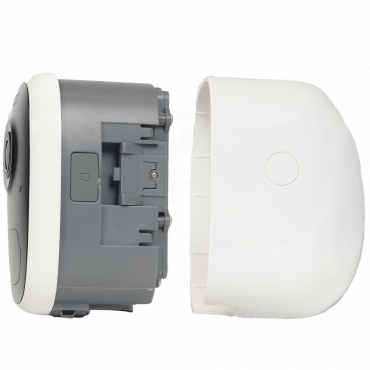 IP camera 4Mpx VicoHome Wifi battery powered - Intelligent Cloud Detection / PIR Sensor - Deterrent light / Lithium battery 5200 mAh - Lens 2.97 mm / IR 7 m / LED white - Two-way audio / SD slot - VicoHome and Cloud Apps / Alexa Compatible