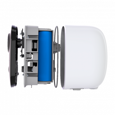 IP camera 2Mpx VicoHome Wifi battery powered - Intelligent Cloud Detection / PIR Sensor - Deterrent light / Lithium battery 5200 mAh - Lens 2.97 mm / IR 7 m / LED white - Two-way audio / SD slot - VicoHome and Cloud Apps / Alexa Compatible