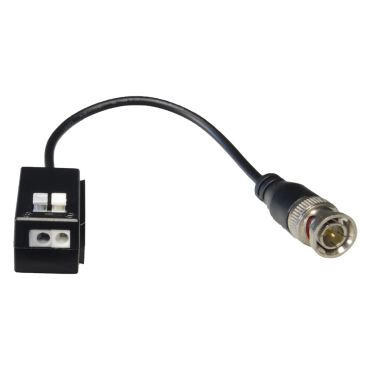 SAFIRE UTP passive transceiver - Optimised for HDTVI, HDCVI and AHD - 1 video channel - Passive, connector of 2 pins - Maximum range: 450 m (TVI / 720p) - 2 units