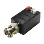 Active transceiver - Optimized for HDTVI / HDCVI / AHD - 1 video channel - BNC/UTP 4 pins - Range: 400 ~ 700 m - Transmitter / Compatible with BA615A-RX
