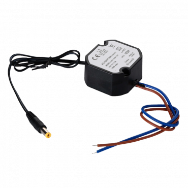 Power Adapter - 12 V / 1A /12 W - Weatherproof IP67 - 50 (H) x 48 (W) x 25 (D) mm - Stabilised